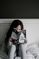 Student studying at home