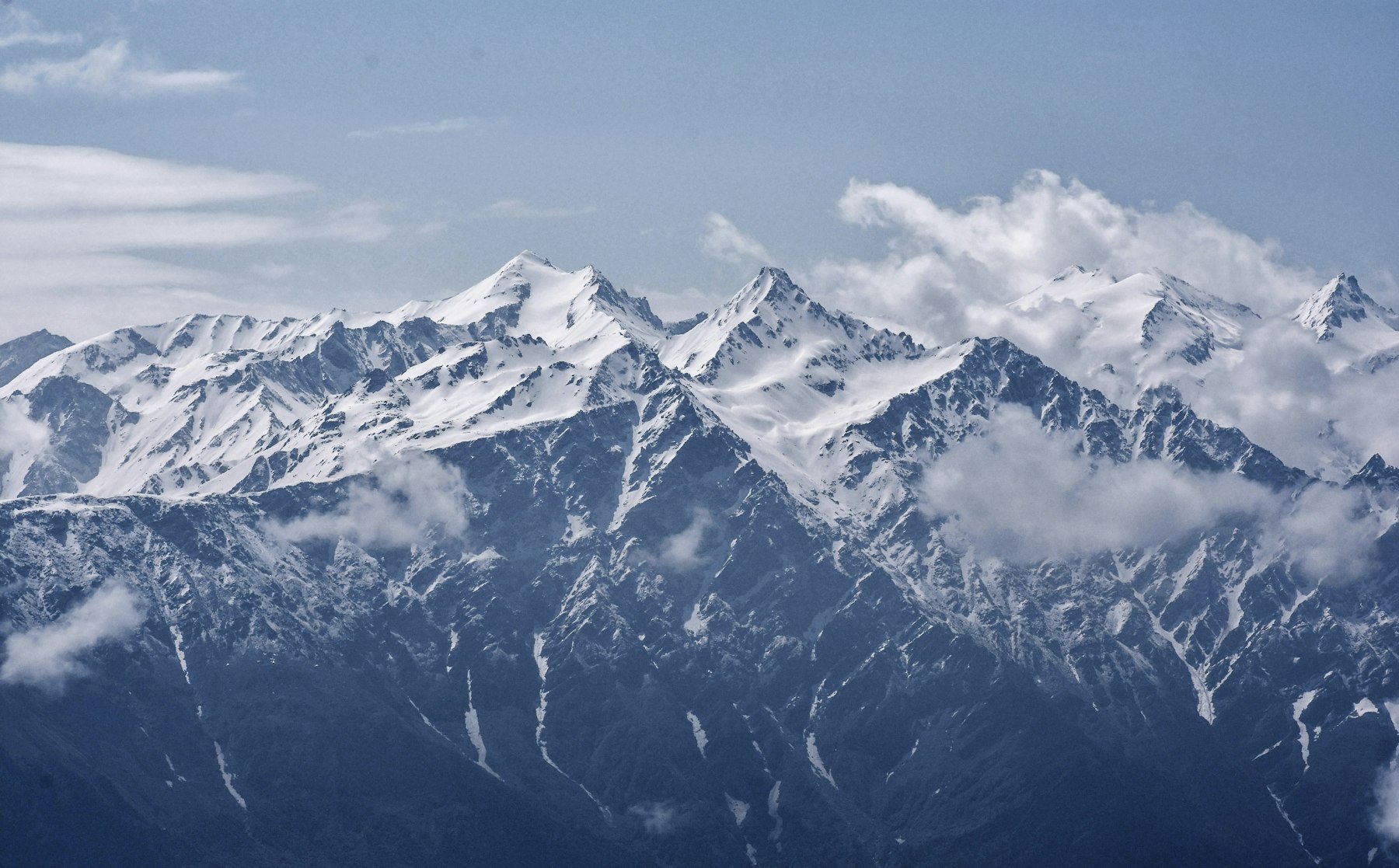 Himalayan range from South Sikkim