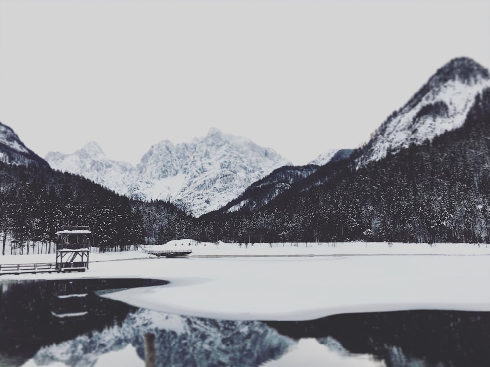 snow covered mountain