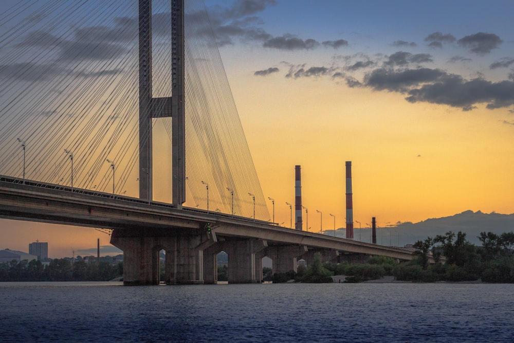 bridge over water