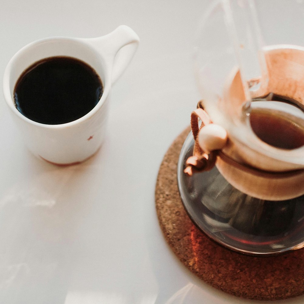 coffee mug on table