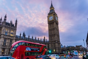 Big Ben, London with a reference to local acting classes