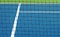 closeup photo of tennis net
