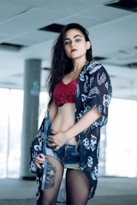 Floral Skull Tee