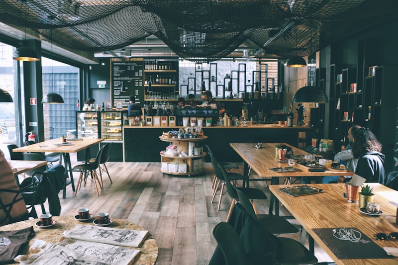 Coffee shop interior