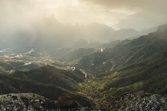 Valle verdoso. Gran Canaria