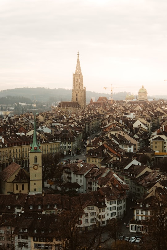 aerial view photography of buildings during daytime in Bern Switzerland