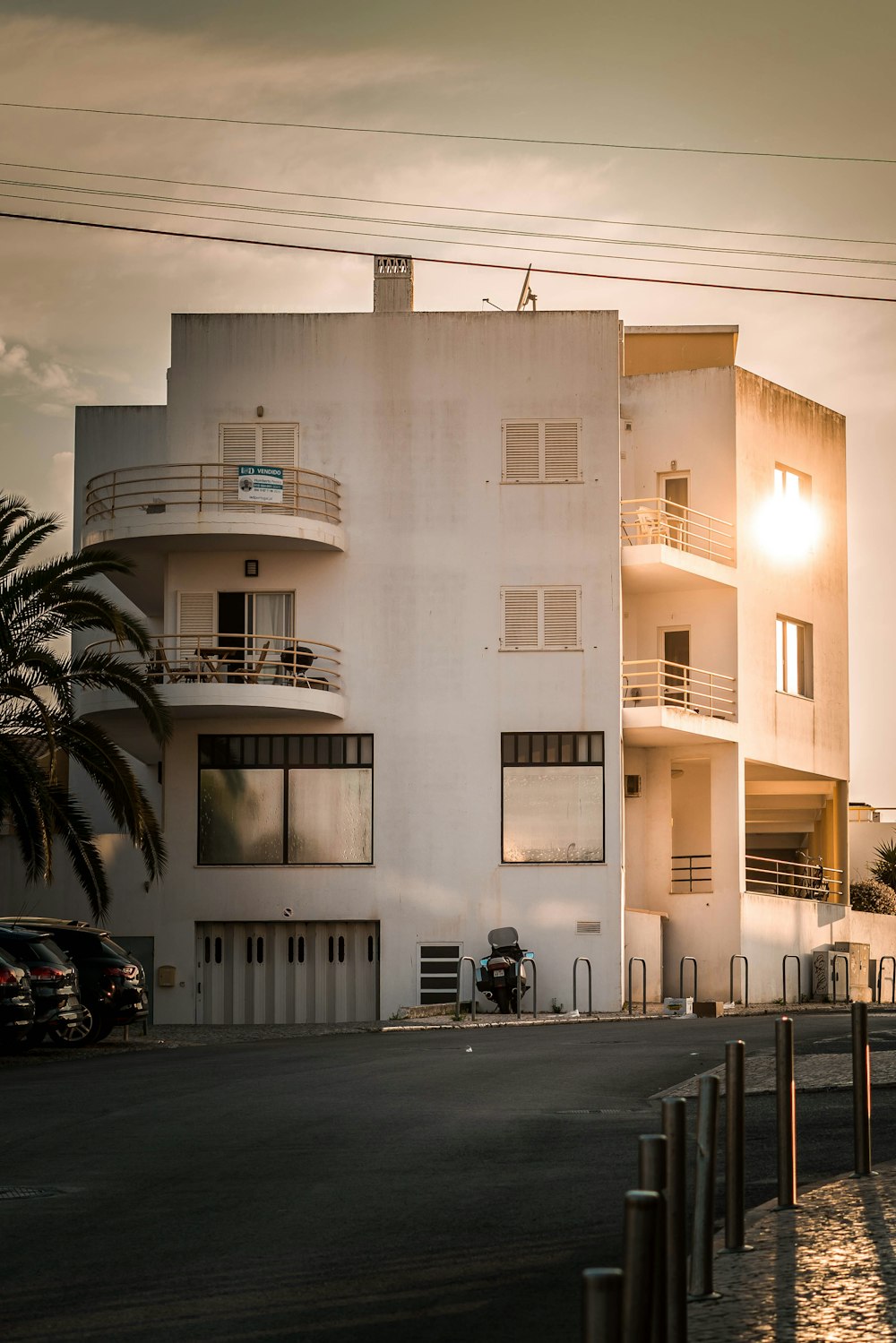 white concrete building