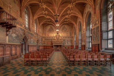 Brugge City Hall - Aus Inside, Belgium