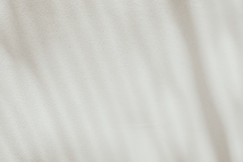 a close up view of a white fabric