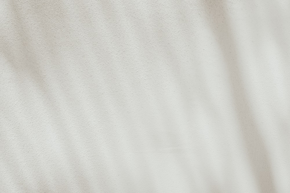 a close up view of a white fabric