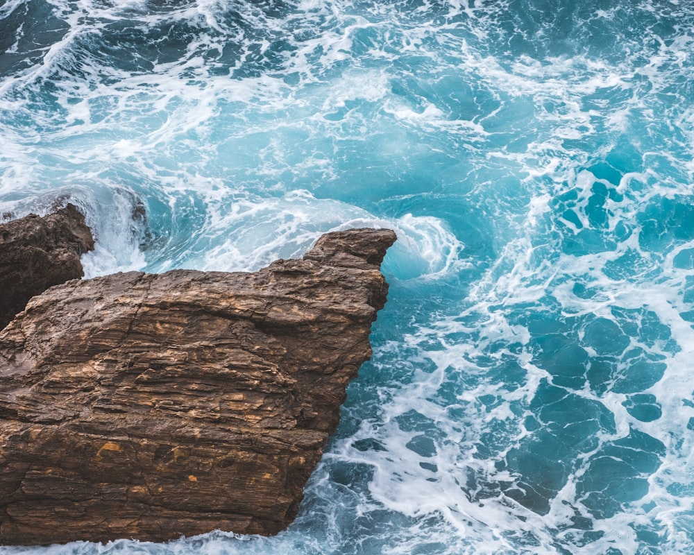 time lapse photography of body of water