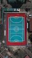 aerial view of soccer field