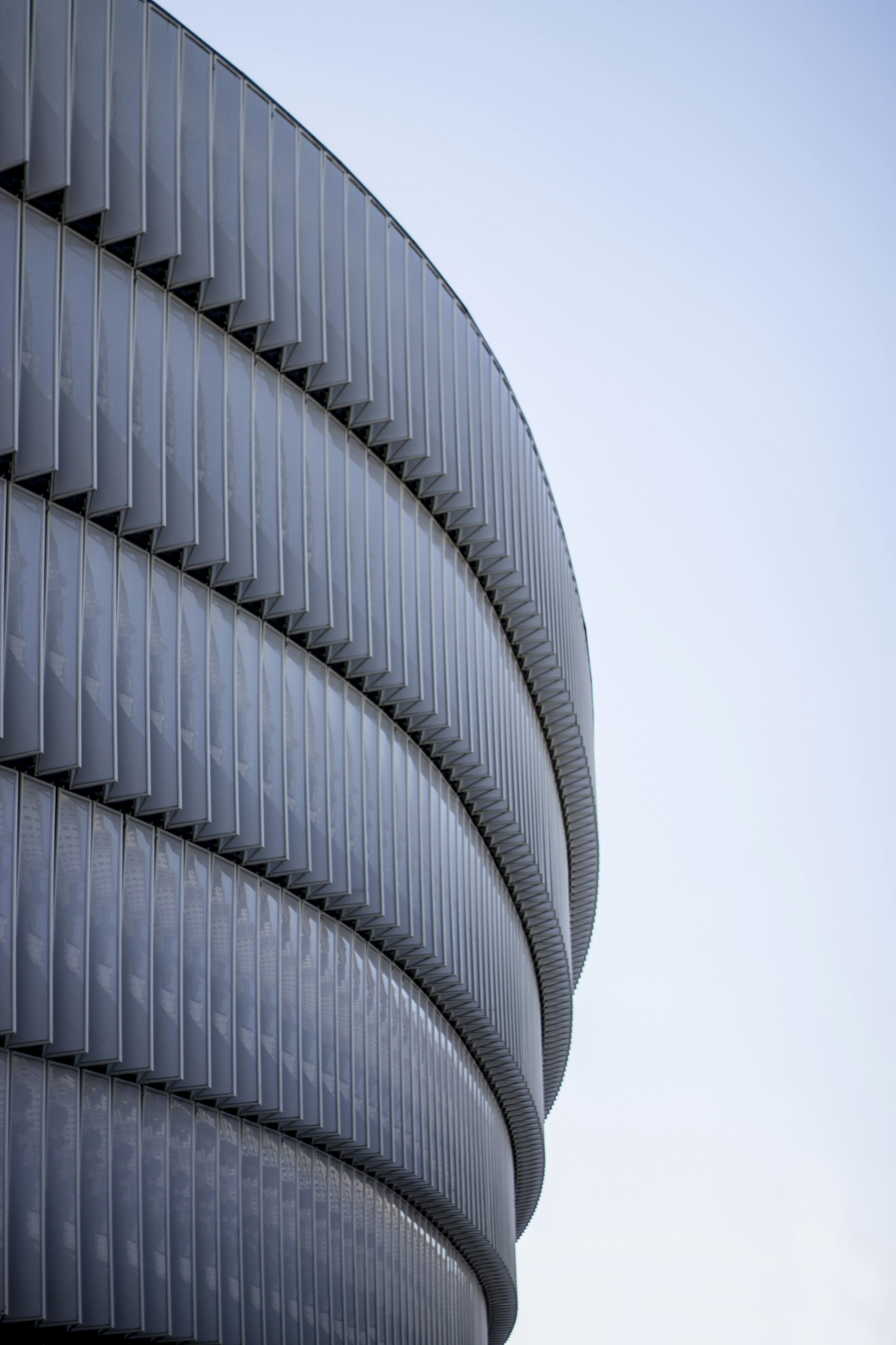 This is the new San Mamés stadium of Bilbao, where Athletic Club football team plays.