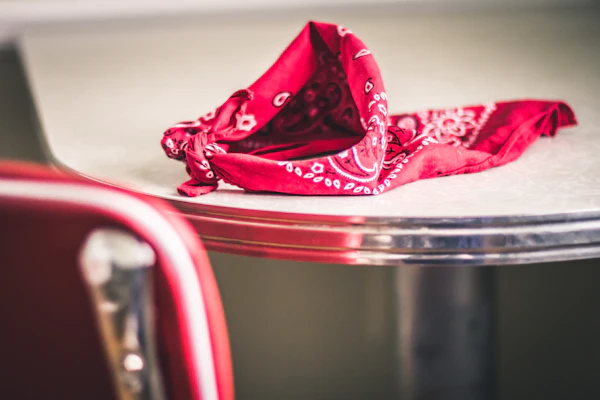 Custom printed bandana