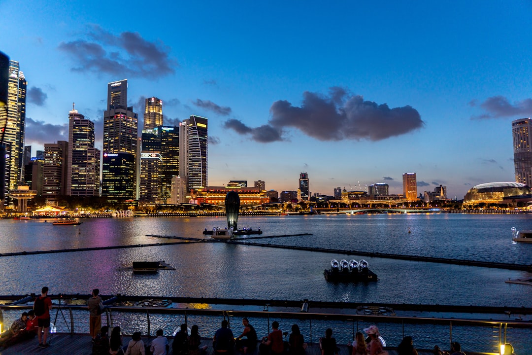 Skyline photo spot Marina Bay Marina Bay Sands