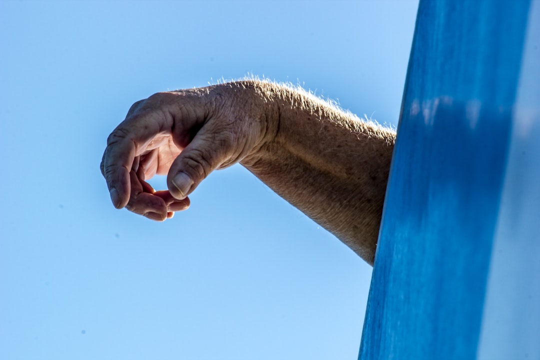 person right hand,