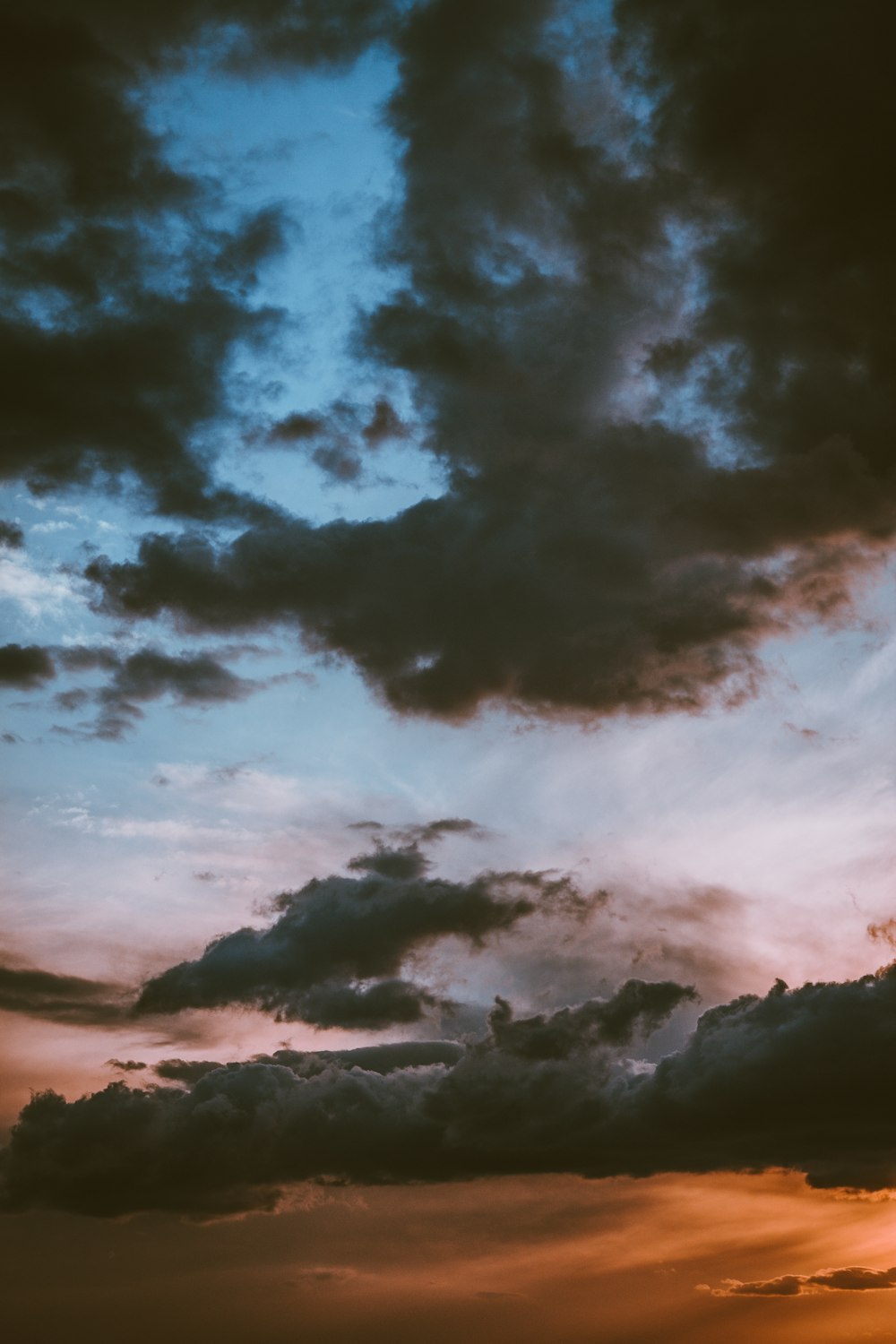 photo of cumulus clouds