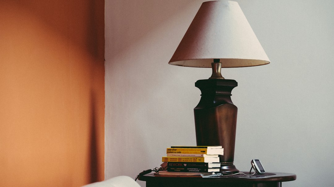 table lamp closeup