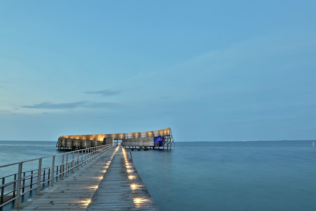 travelers stories about Pier in Kastrup Sea Baths (Kastrup Søbad), Denmark