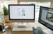 silver iMac with Apple Magic Keyboard and Magic Mouse
