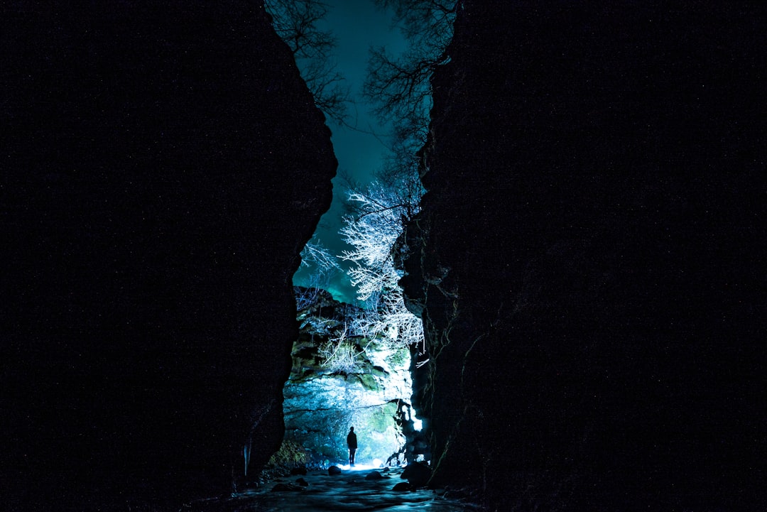 travelers stories about Cave in Nauthúsagil, Iceland