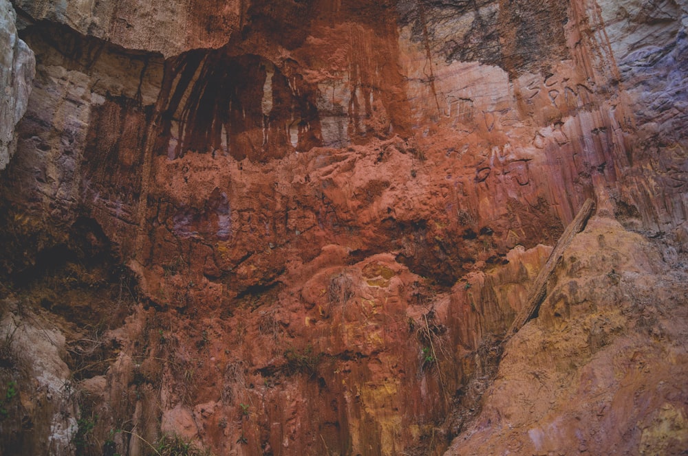 photo of rock cave