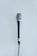 black and gray corded microphone