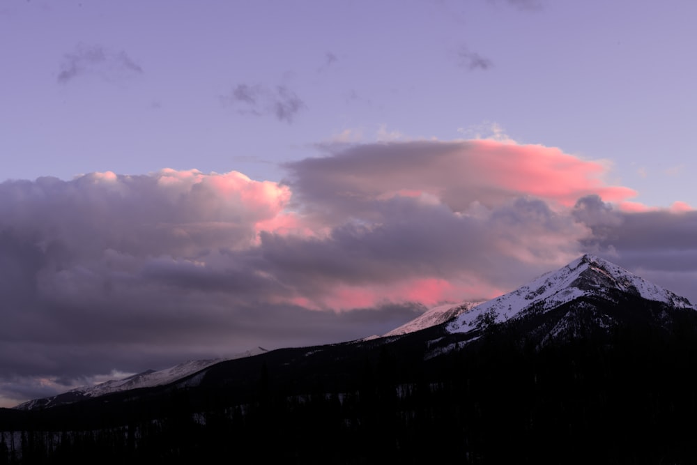 landscape photography of mountain