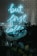 white neon lights near trees