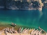 landscape photo of boats near body of water
