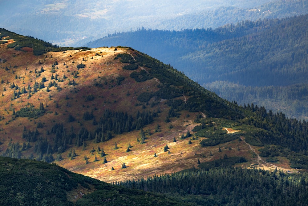 landscape photo of mountains