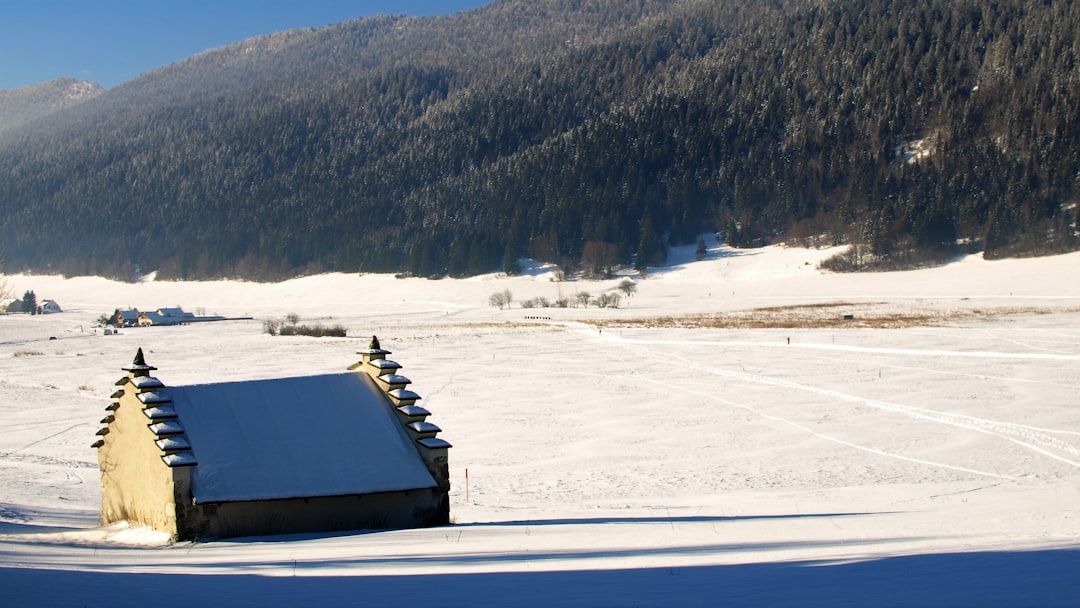 photo of Autrans Hill station near Vercors Massif