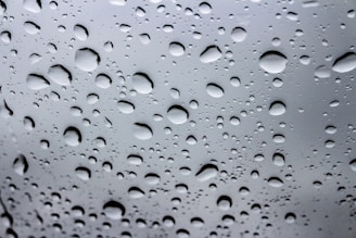 glass with water droplets