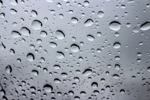 glass with water droplets