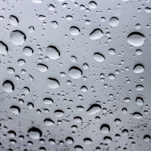 glass with water droplets