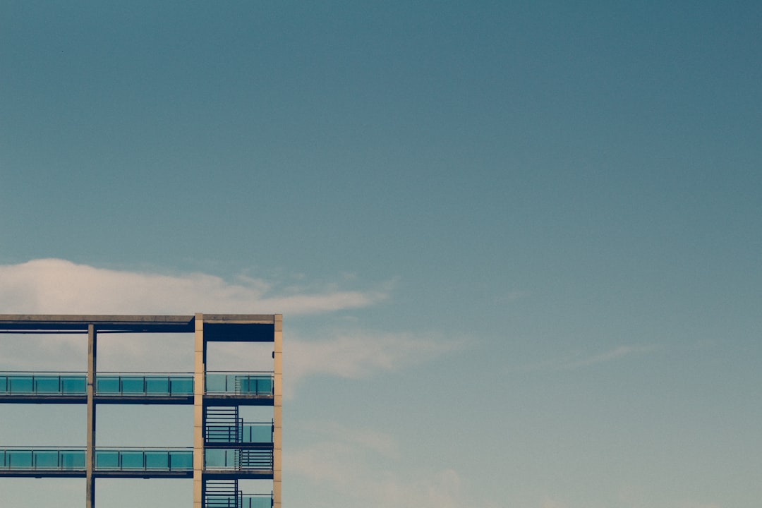 architectural photograph of concrete structure