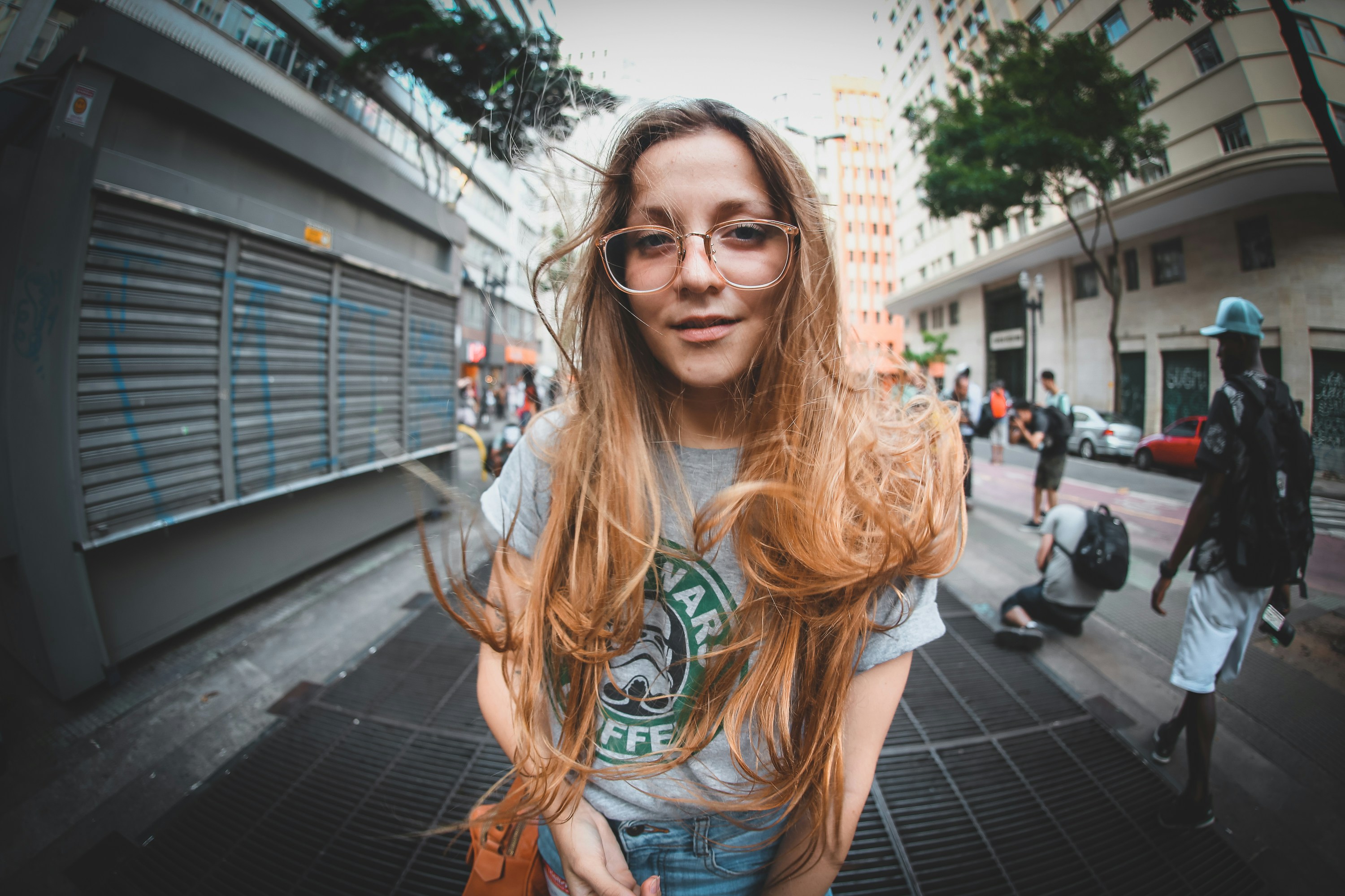 Фотография на объектив - рыбий глаз