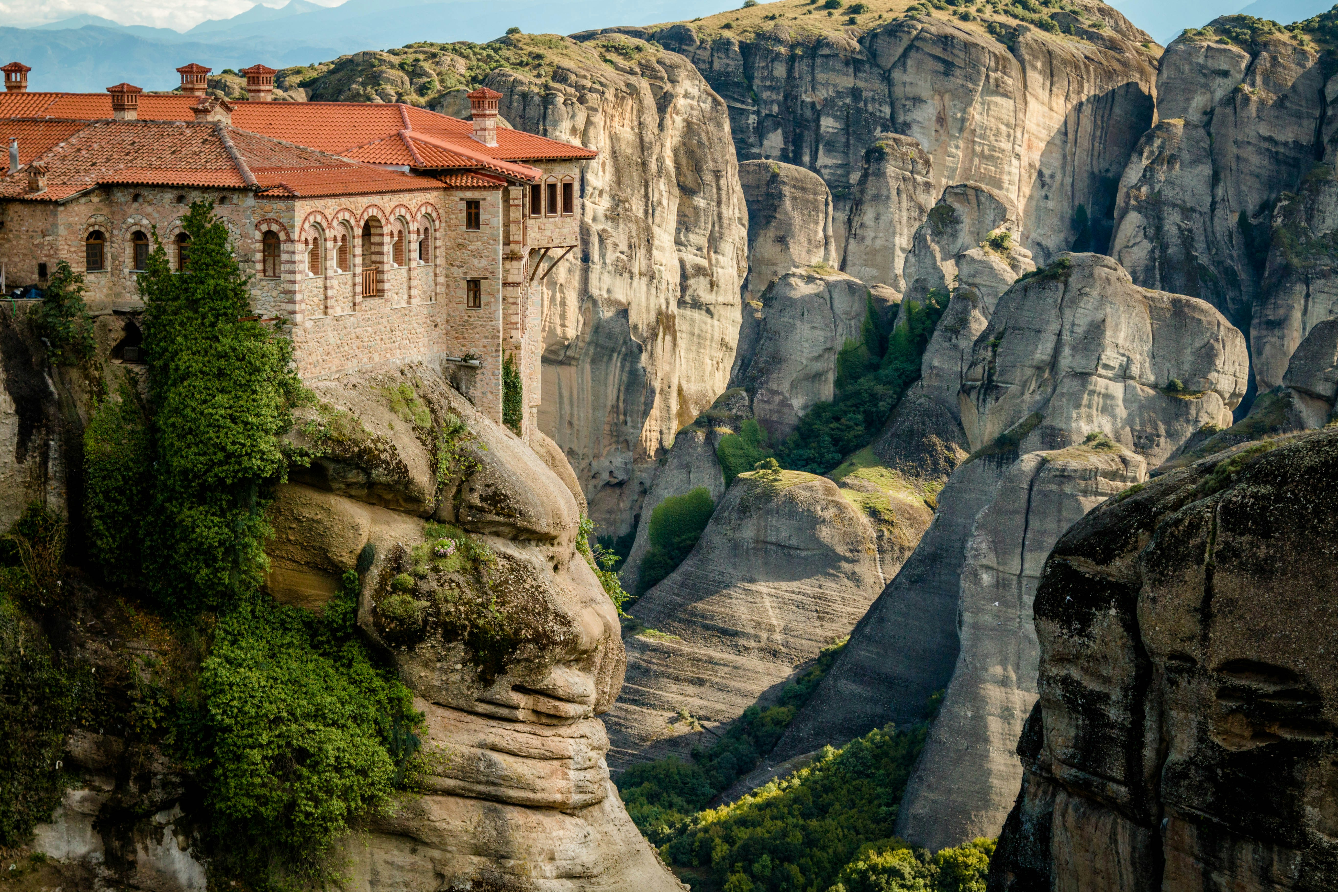 See Meteora in Snow, Places to Visit in Greece in January