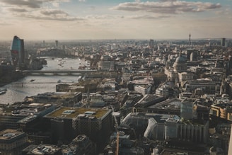 aerial view of high-rise buildings during daytime