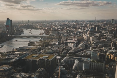 aerial view of high-rise buildings during daytime