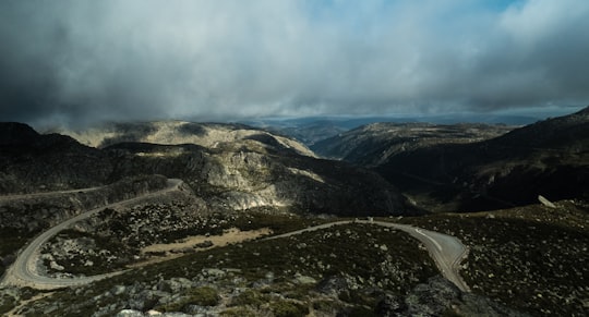 mountain ranges in Serra da Estrela Portugal