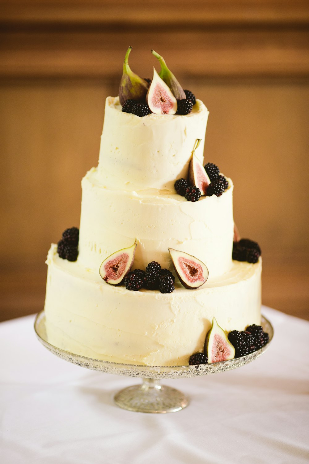 dragon fruit cake on top of table