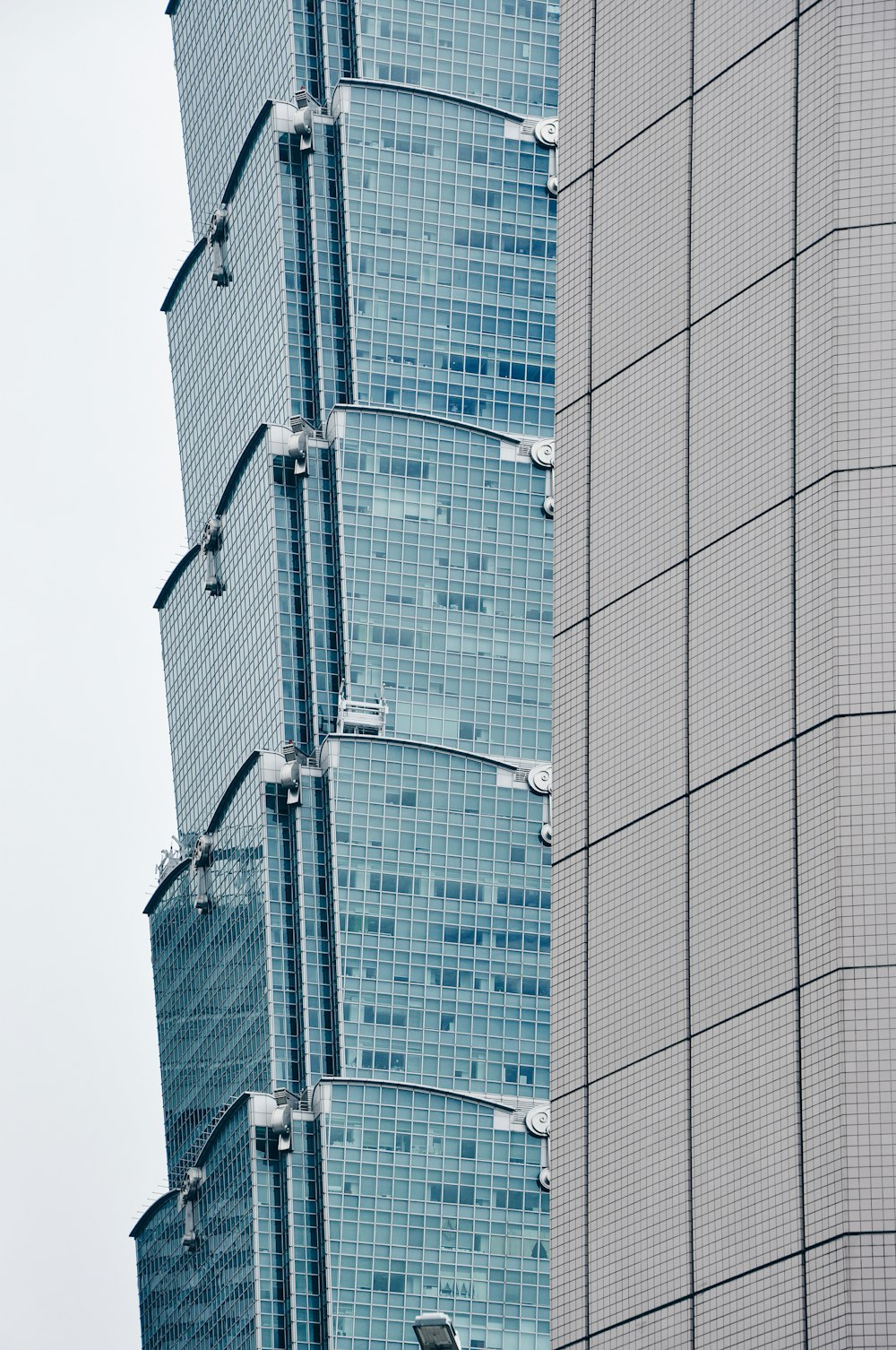 low-angle photography of high-rise building