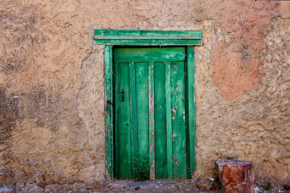 open green door