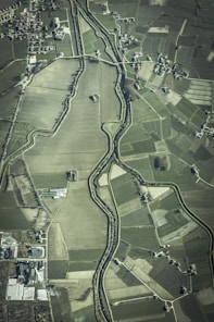 bird's eye view of area