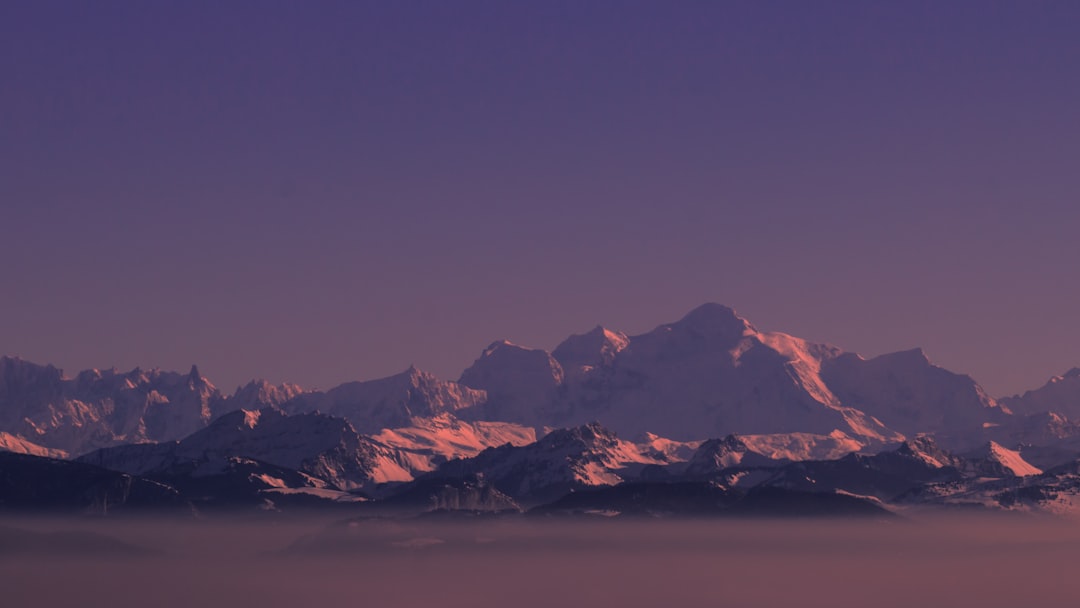 Mountain range photo spot Marchairuz Montreux