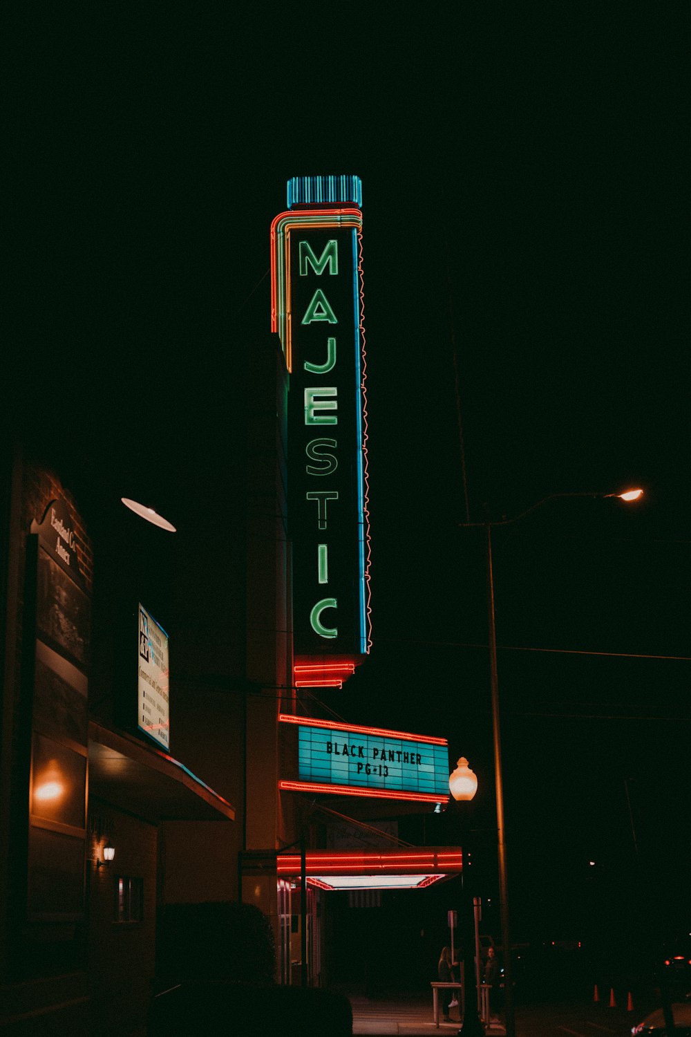 Majestic theater facade