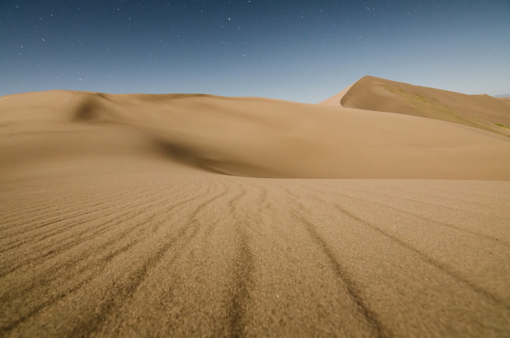 photo of sand dunes