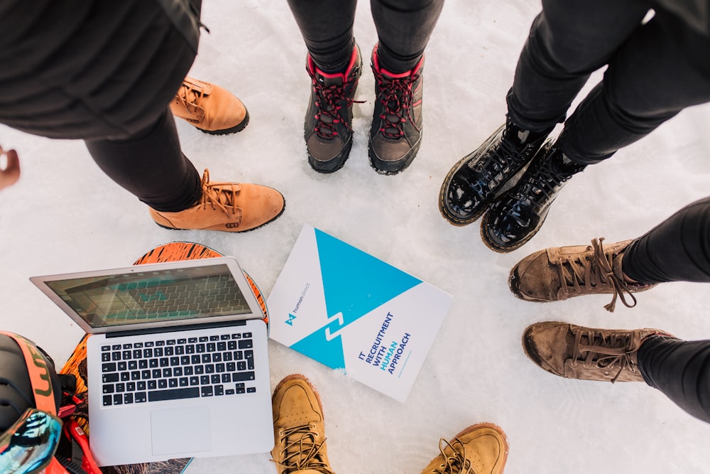 photo of people wearing boots